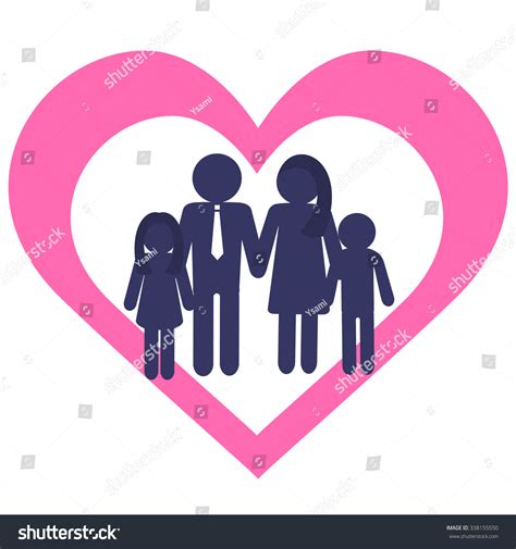 Family Love Vector Illustration Stock Vector (Royalty Free) 338155550 | Shutterstock