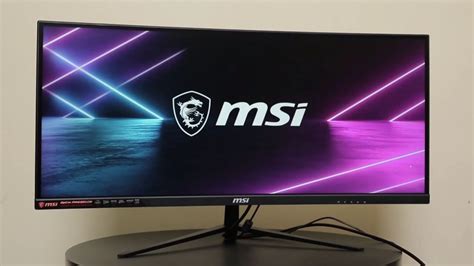 Msi Curved Gaming Monitor With 30 Inch 21:9 1800r Va 200hz 5ms 2k 2560 X 1080 Rgb Mystic Light ...