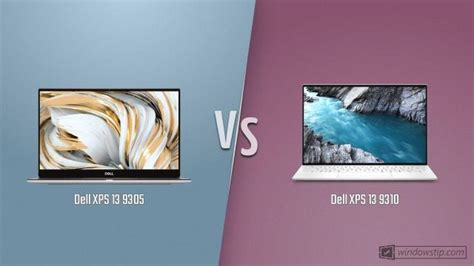 Dell XPS 13 9305 vs. Dell XPS 13 9310: Full specs comparison