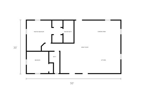 √ 30x30 Metal Building Floor Plans - Alumn Photograph