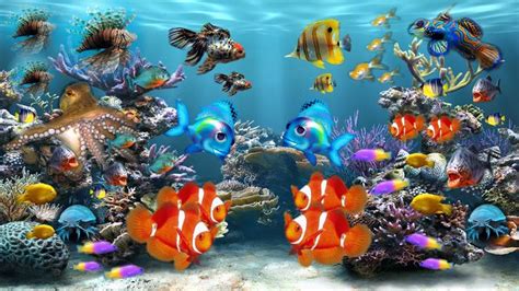 Download Free Aquarium Colors Screensaver