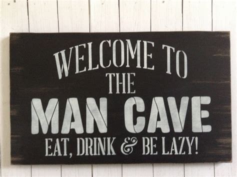 Funny Man Cave Signs Christmas Gifts From Wife Man Cave | Etsy