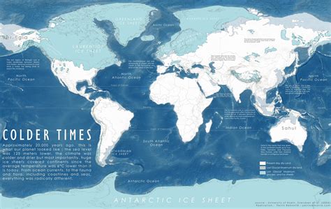 Have you ever wondered what the world looked like during the last ice age? - Vivid Maps