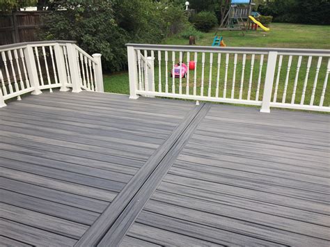 Trex Transcend Decking Island Mist • Decks Ideas