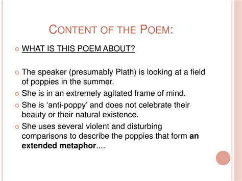 PPT - Poppies in July PowerPoint Presentation, free download - ID:1485587