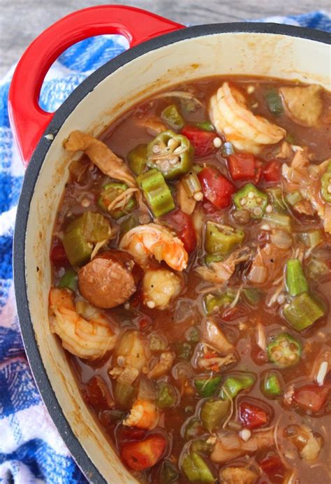 Authentic Louisiana Seafood Gumbo Recipe - foodrecipestory