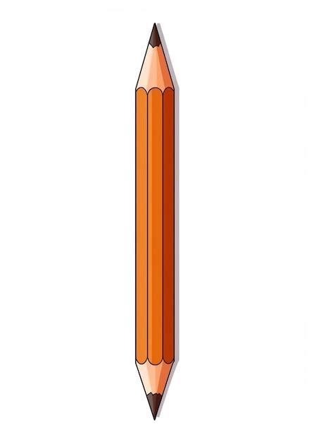 Premium AI Image | a pencil with the number 1 on it