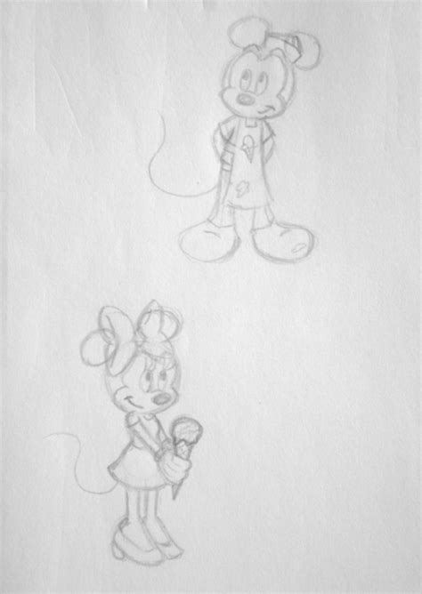 mickey and minnie - Mickey and Minnie Fan Art (35795283) - Fanpop