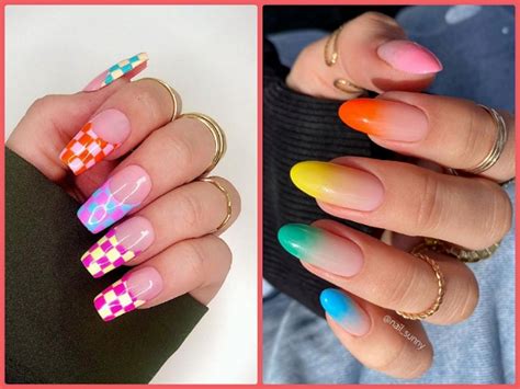 Nail Art Designs With Multicolours To Try This Summer - Boldsky.com