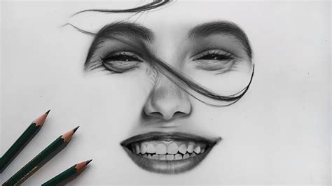 How To Draw A Realistic Face Step By Step With A Pencil