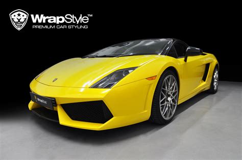 Lamborghini Gallardo - Yellow Gloss wrap | WrapStyle