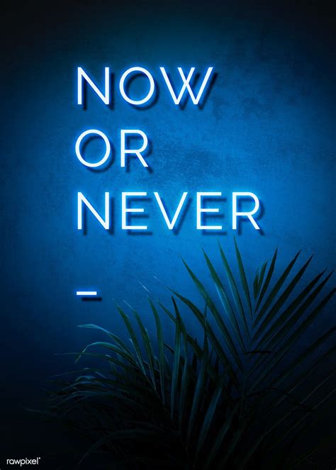 Neon Blue Aesthetic Quotes Wallpaper - bmp-urban