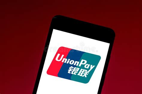 UnionPay logo editorial stock image. Image of payment - 93291134