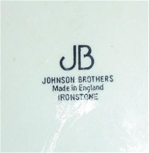 Johnson Brothers Regency China - Marks | Collectors Weekly