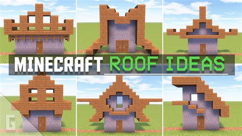 Minecraft Roof Templates