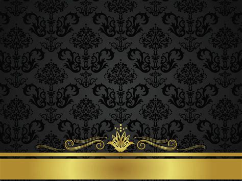 Black White and Gold Wallpaper - WallpaperSafari