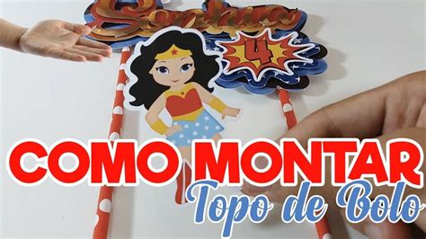 Como Montar Topo De Bolo Personalizado Como Cortar Topper De Bolo Com – Otosection