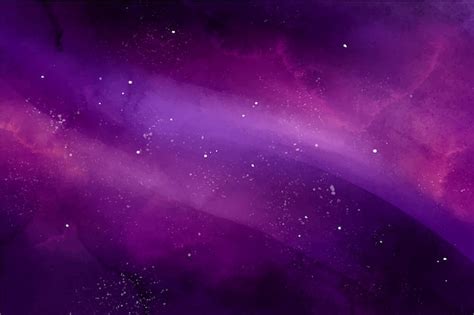 Free Vector | Hand painted watercolor galaxy background