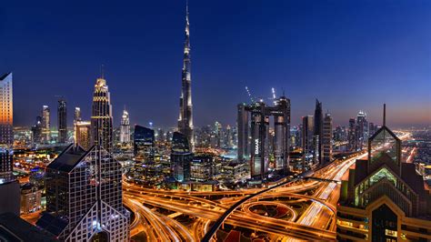 Dubai Skyline Wallpaper 4k