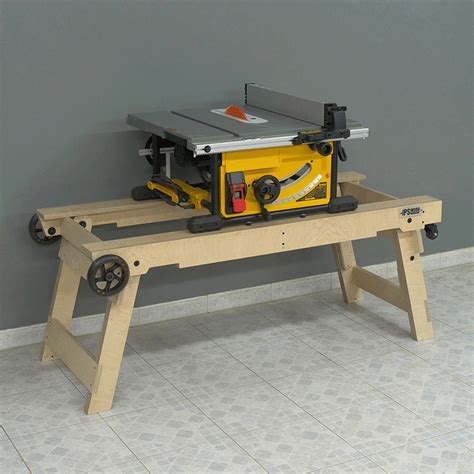 DIY Portable Table Saw Stand Plans