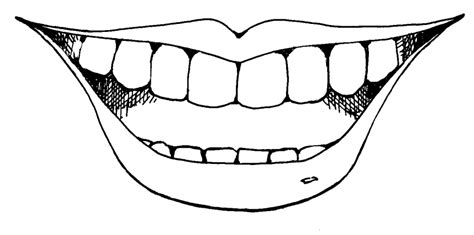 Free Mouth Black And White Clipart, Download Free Mouth Black And White Clipart png images, Free ...