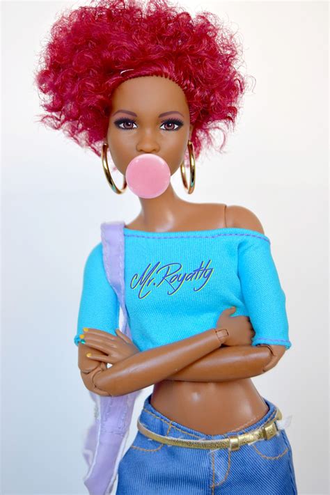 Djanaelle | Beautiful barbie dolls, Pretty black dolls, Black barbie