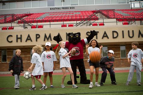 Prowling for summer fun for those future Panthers? Try Chapman sports camps!