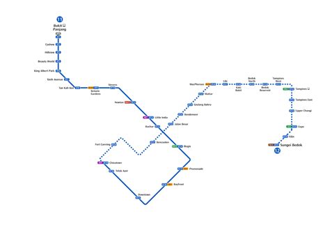 Ride the entire Downtown MRT Line for free on Oct. 21 & 22, 2017 as remaining 16 stations open ...