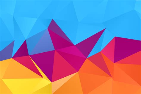 Abstract geometric background (vector) - PSDgraphics