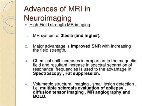 Advances in neuroimaging techniques