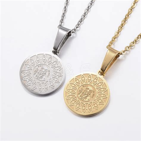 Wholesale 304 Stainless Steel Pendant Necklaces - Jewelryandfindings.com