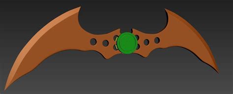 batarang 3d print 3D model 3D printable | CGTrader