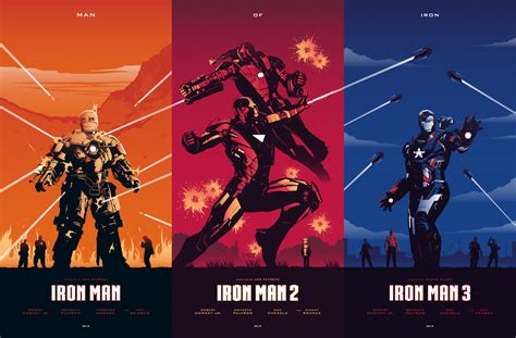 IRON MAN Trilogy | Poster By Rico Jr