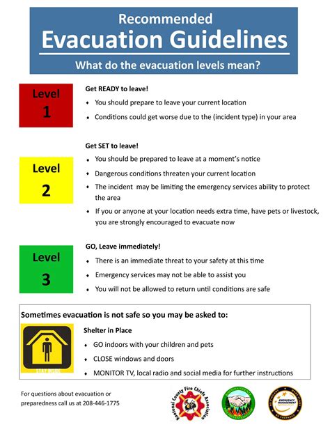 Example Emergency Evacuation Checklist