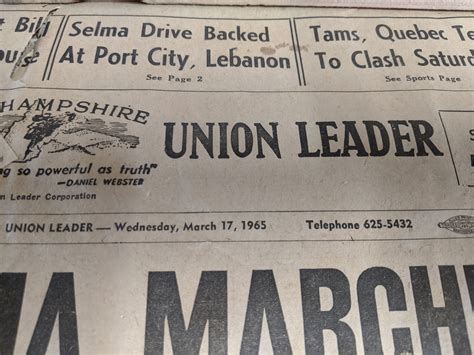 Old Union Leader papers I found : newhampshire