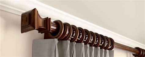 Wooden Curtain Rods - Williams Drapery- Kirsch Hardware and Wooden Curtain Rods