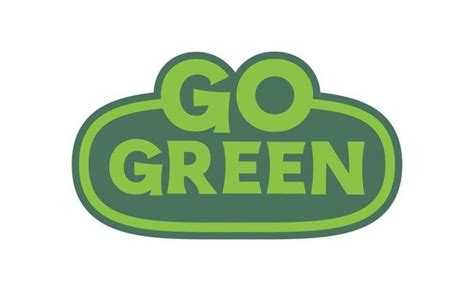 Go Green Logo Vector Art, Icons, and Graphics for Free Download