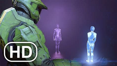 Awkward Master Chief & New Cortana Meet Old Cortana Scene - Halo Infinite