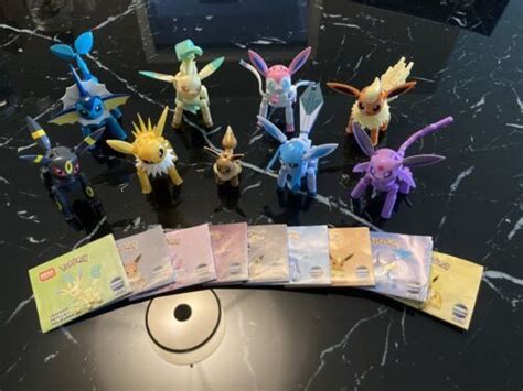 Mega Construx Pokemon Eevee Evolution Lot - Read Description | #4657564102