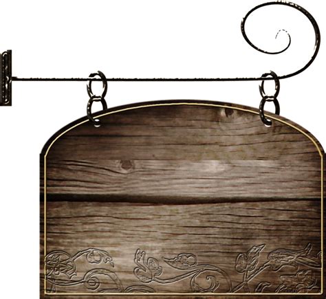 Images PNG: Imagens Rustic Sign Png Transparentes