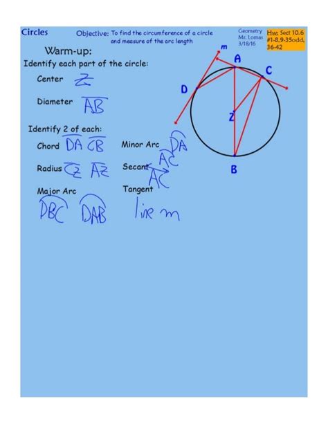 10-6 Circumference and Arc Length.pdf