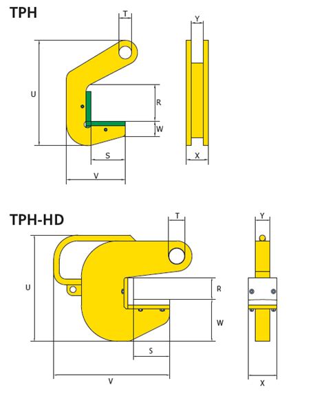 TPH / TPH-HD Pipe lifting | Terrier Lifting Clamps