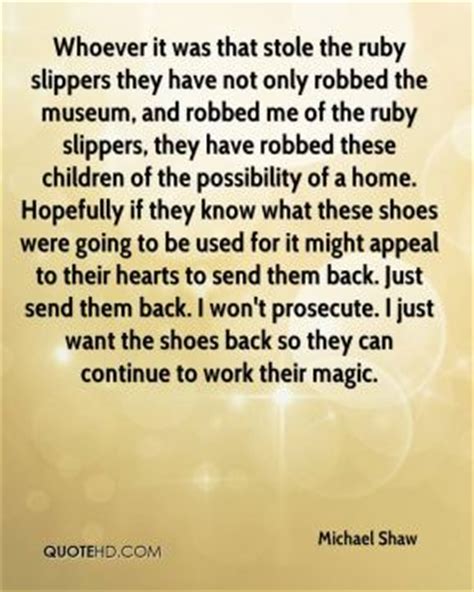 Ruby Slippers Quotes. QuotesGram