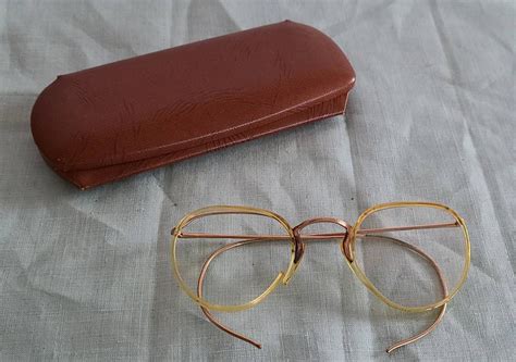 Vintage Eyeglasses With Case. - Etsy