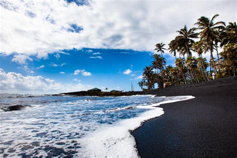 Punaluu Black Sand Beach Hawaii | Go Hawaii