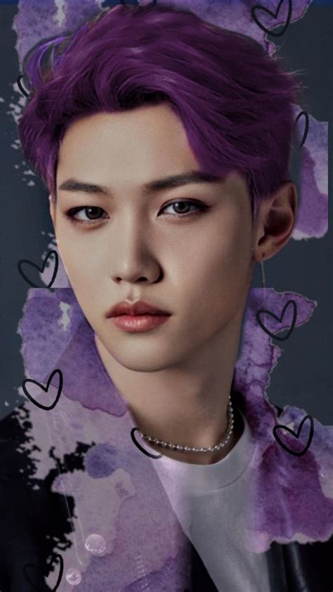 Felix purple hair Wallpapers Download | MobCup