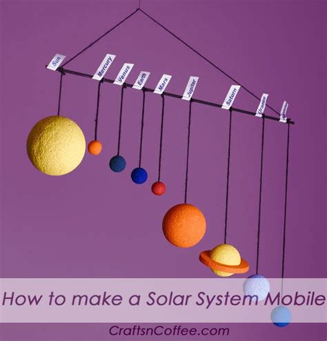 DIY Solar System Model for Kids