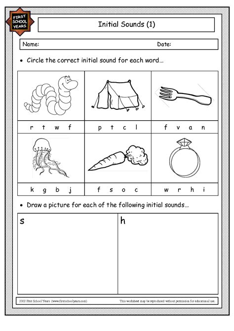 Letter F Worksheets For Grade 1 | AlphabetWorksheetsFree.com