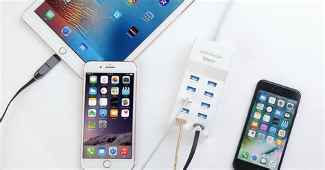 Amazon: Ebaco 10-Port USB Wall Charger Only $11.69