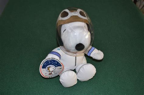 3 Snoopy Peanuts Astronaut Snoopy Plush Dolls 11" Hallmark NASA 50 years RARE | #1825273374